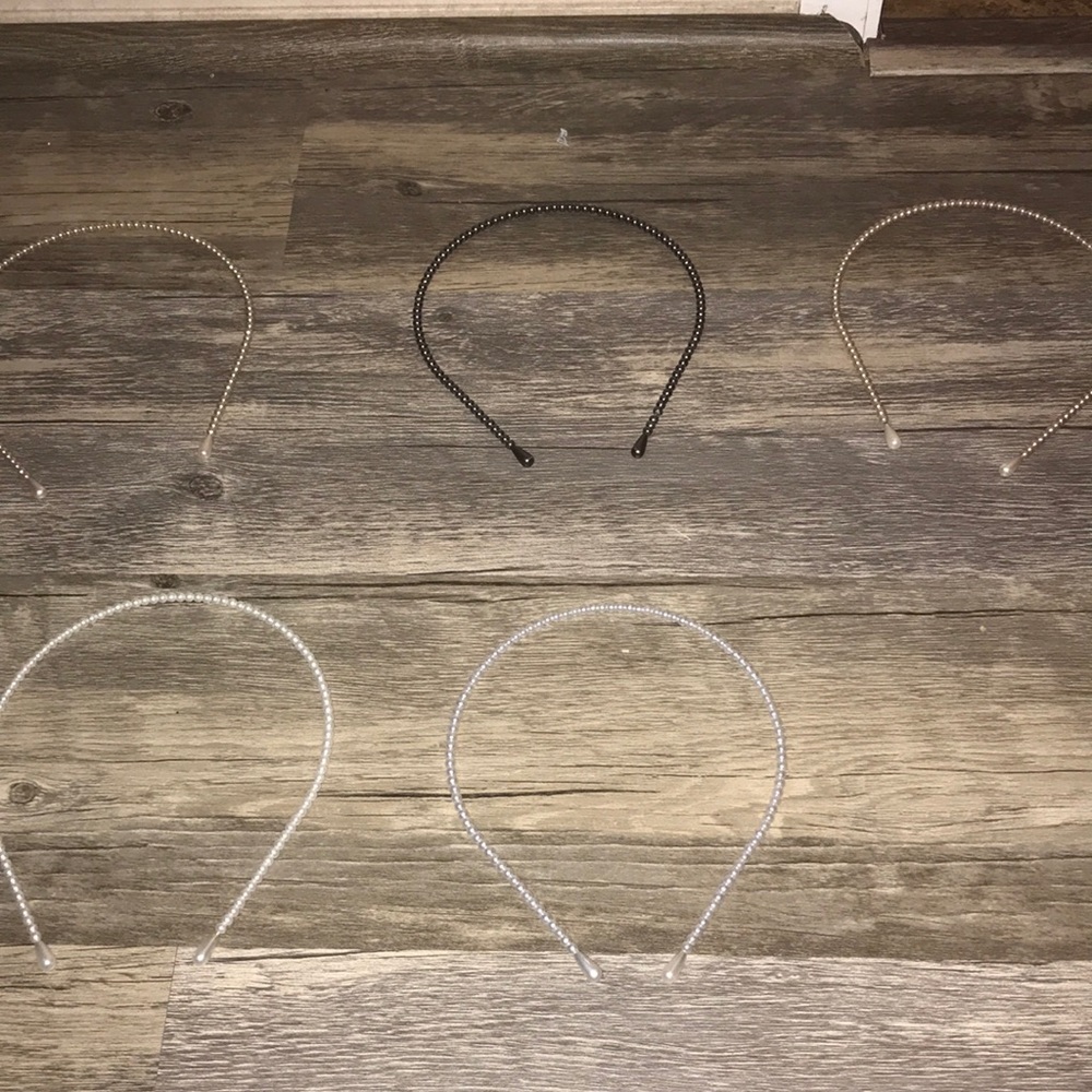 5 set jeweled headbands